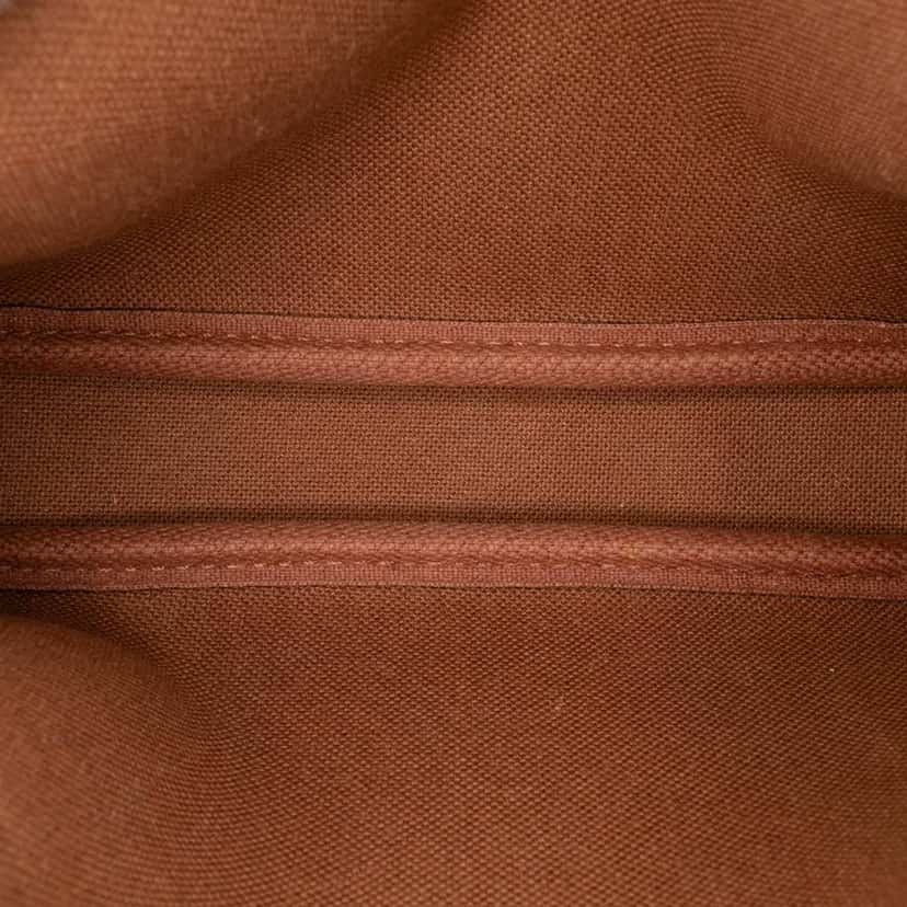 Louis Vuitton Monogram Mini Pochette Accessoires Brown Canvas Good condition - Model View