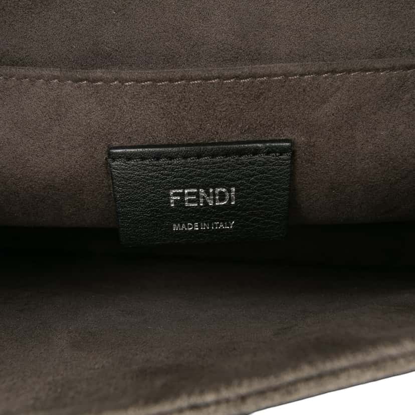 Fendi Medium Scalloped Leather Kan I Satchel Pink Leather Good condition - Box View
