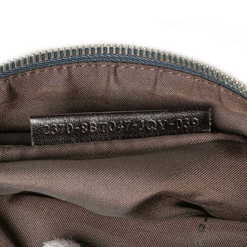 Fendi Zucchino Denim Crossbody Blue Denim Good condition - Box View