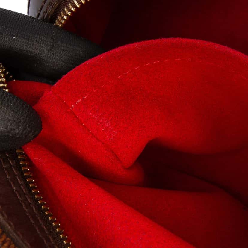 Louis Vuitton Damier Ebene Duomo Brown Canvas Good condition - Box View