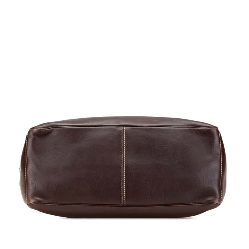 Celine Leather Boogie Handbag Brown Leather Good condition - Inside View