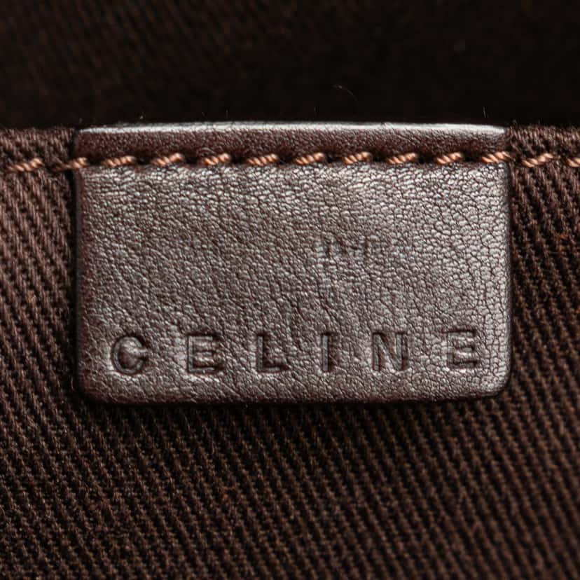 Celine Leather Boogie Handbag Brown Leather Good condition - Box View