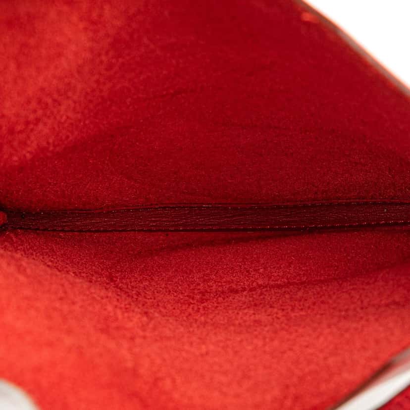 Hermès Swift Onimetou Crossbody Red Leather Good condition - Model View