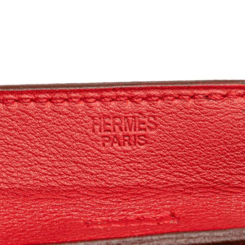 Hermès Swift Onimetou Crossbody Red Leather Good condition - Box View
