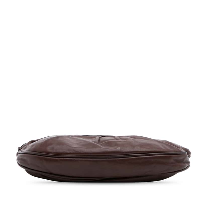 Dior Leather Babe Clutch Brown Leather Good condition - Inside View