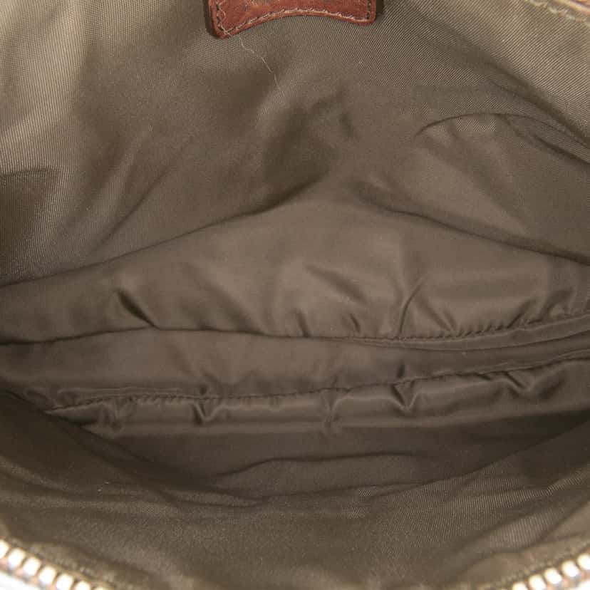 Dior Leather Babe Clutch Brown Leather Good condition - Model View