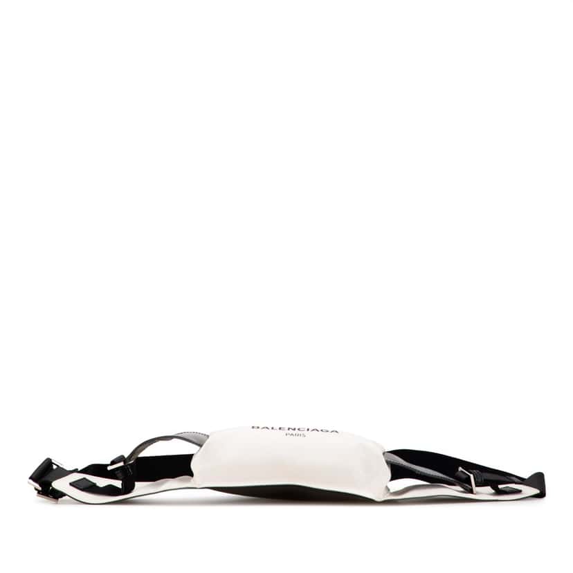 Balenciaga Canvas and Leather Neo Lift Belt Bag White Canvas Good condition - Inside View