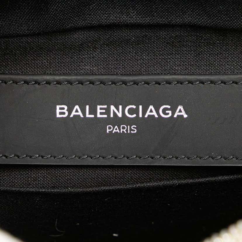 Balenciaga Canvas and Leather Neo Lift Belt Bag White Canvas Good condition - Box View