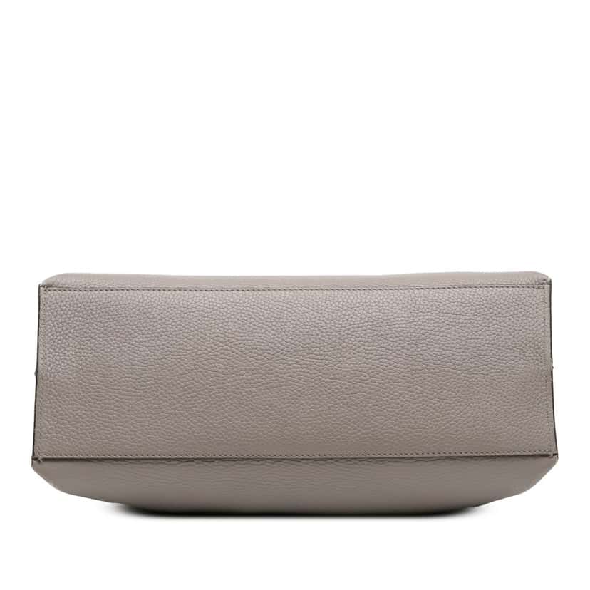 Gucci Medium Leather Bamboo Daily Satchel Brown Leather Very good condition - Inside View