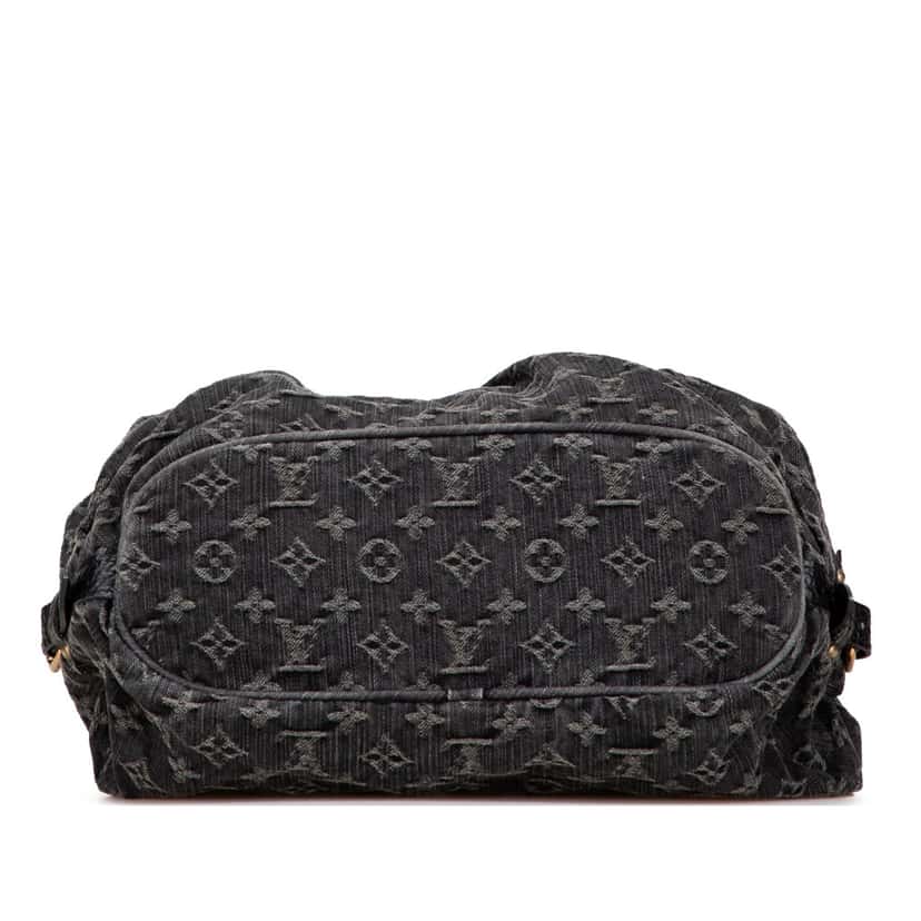 Louis Vuitton Monogram Denim Mahina XS Black Denim Good condition - Inside View