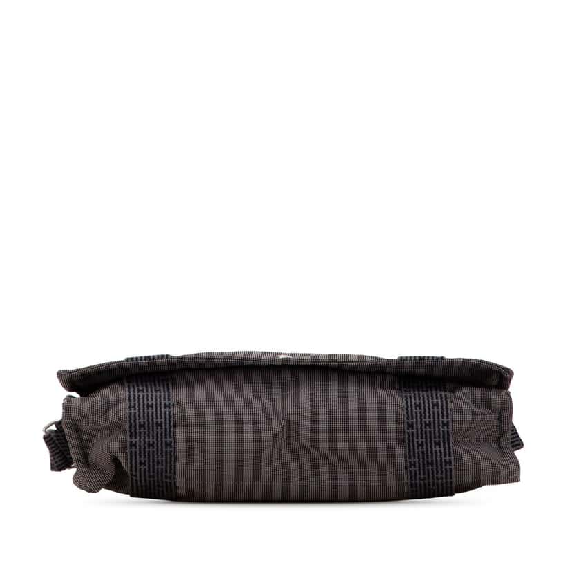 Hermès Canvas Herline Messenger Grey Canvas Good condition - Inside View