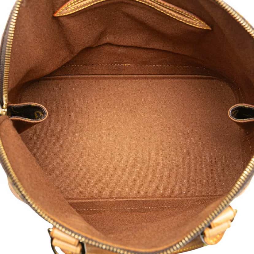 Louis Vuitton Monogram Alma PM Brown Canvas Good condition - Model View