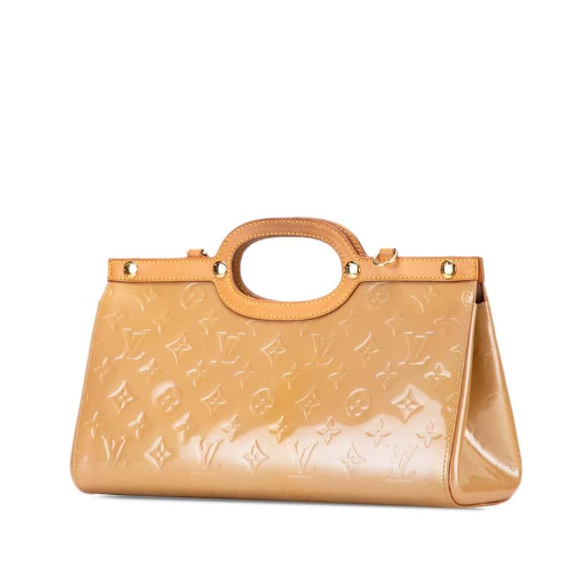 Louis Vuitton Monogram Vernis Roxbury Drive Brown Leather Good condition - Back View