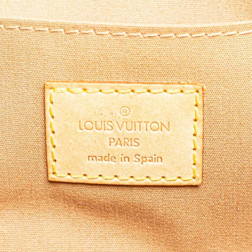 Louis Vuitton Monogram Vernis Roxbury Drive Brown Leather Good condition - Box View