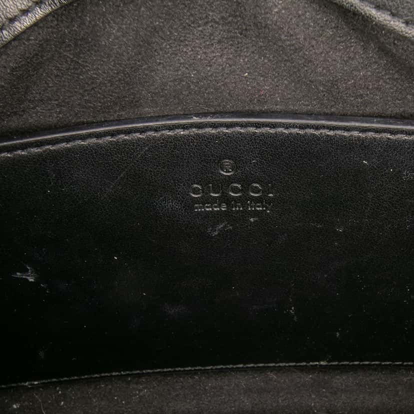 Gucci GG Marmont Matelasse Leather Tote Black Leather Good condition - Box View