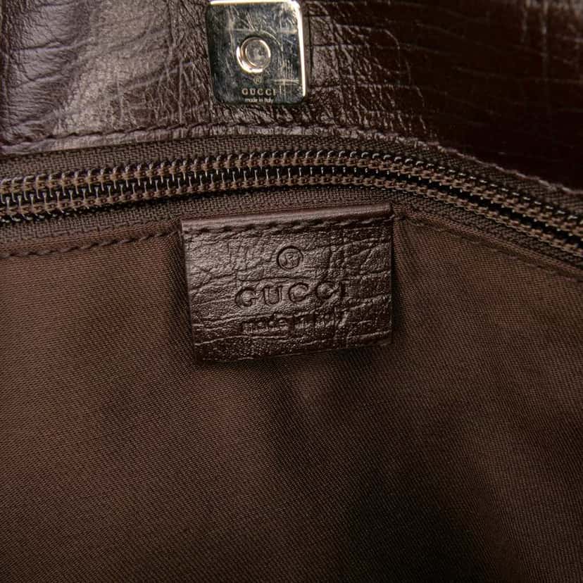 Gucci GG Supreme Tote Brown Canvas Good condition - Box View