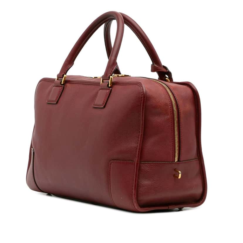 Loewe Limited Edition Year of the Dragon Leather Amazona 36 Red Leather Good condition - Back View