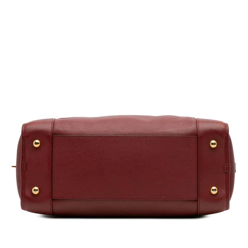Loewe Limited Edition Year of the Dragon Leather Amazona 36 Red Leather Good condition - Inside View