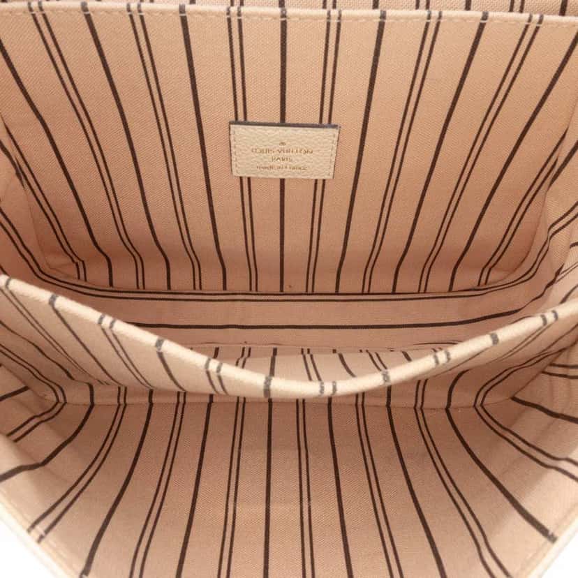 Louis Vuitton Bicolor Monogram Empreinte Pochette Metis Brown Leather Good condition - Model View