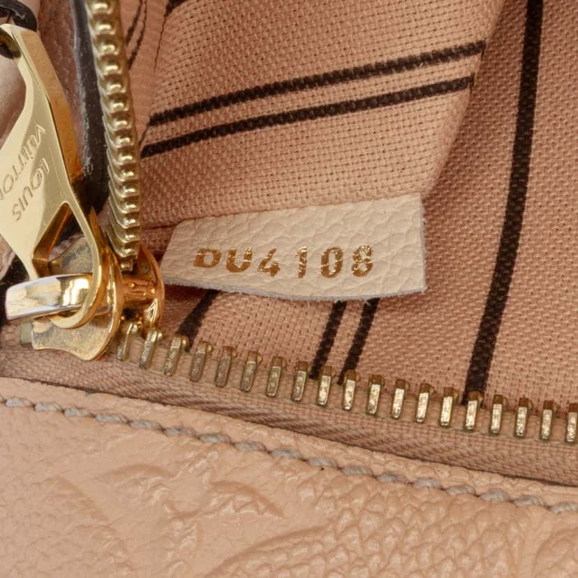 Louis Vuitton Bicolor Monogram Empreinte Pochette Metis Brown Leather Good condition - Box View