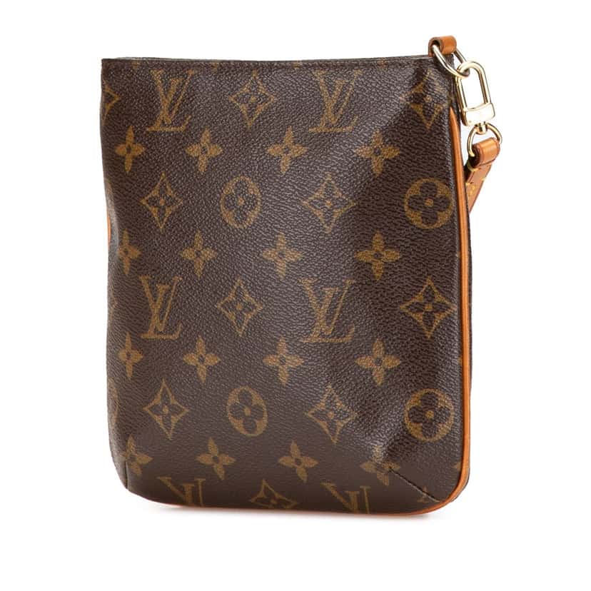Louis Vuitton Monogram Partition Brown Canvas Good condition - Back View