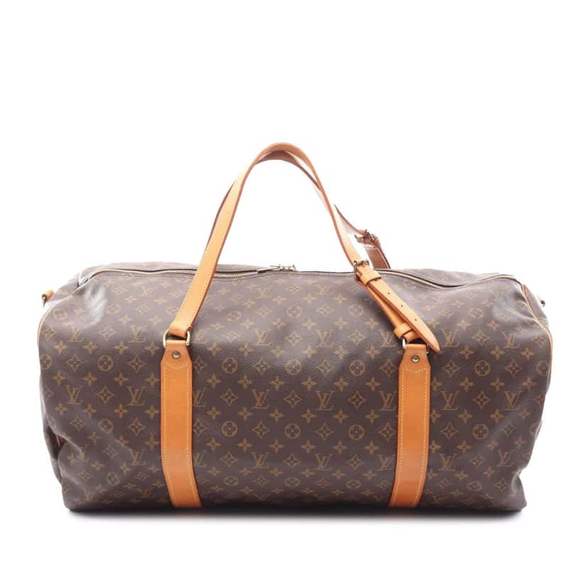 Louis Vuitton Monogram Sac Polochon Brown Canvas Good condition - Front View