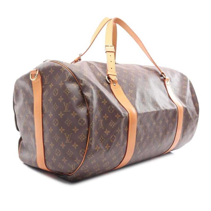 Louis Vuitton Monogram Sac Polochon Brown Canvas Good condition - Back View