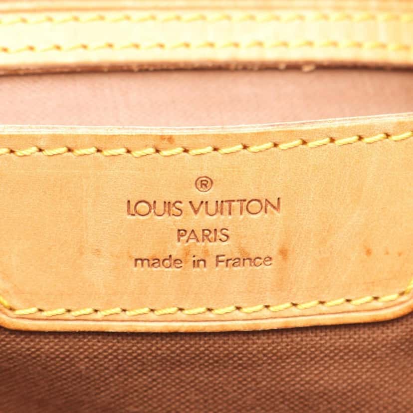 Louis Vuitton Monogram Sac Polochon Brown Canvas Good condition - Model View