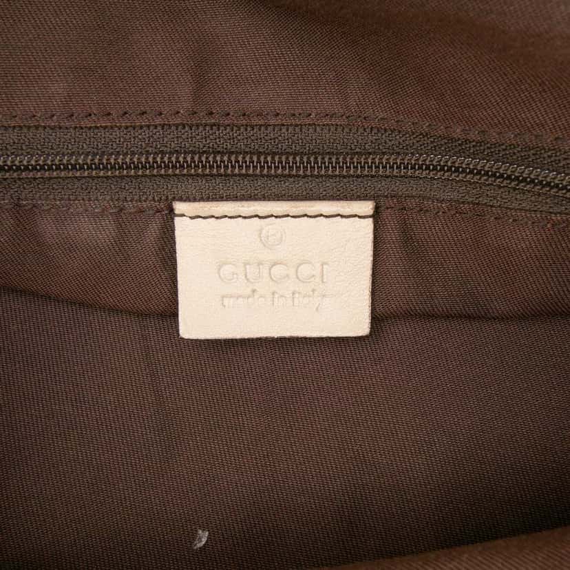 Gucci GG Canvas Sukey Satchel Brown Canvas Good condition - Box View