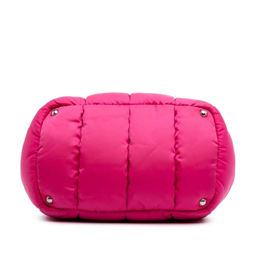 Prada Tessuto Bomber Satchel Pink Good condition - Inside View