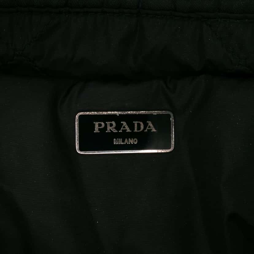 Prada Tessuto Bomber Satchel Pink Good condition - Box View