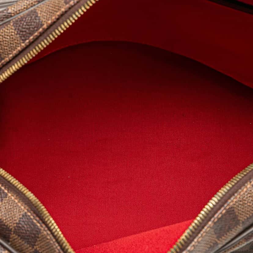 Louis Vuitton Damier Ebene Rivington GM Brown Canvas Very good condition - Model View
