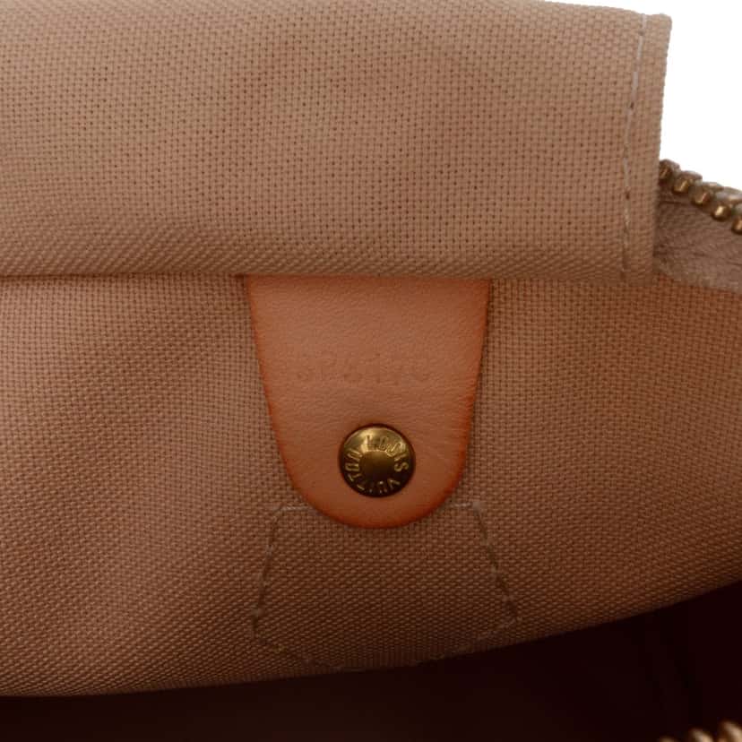 Louis Vuitton Damier Azur Speedy 30 White Canvas Good condition - Box View