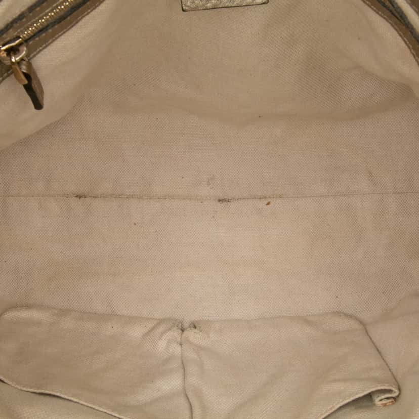 Gucci GG Canvas Bella Satchel Brown Canvas Good condition - Model View