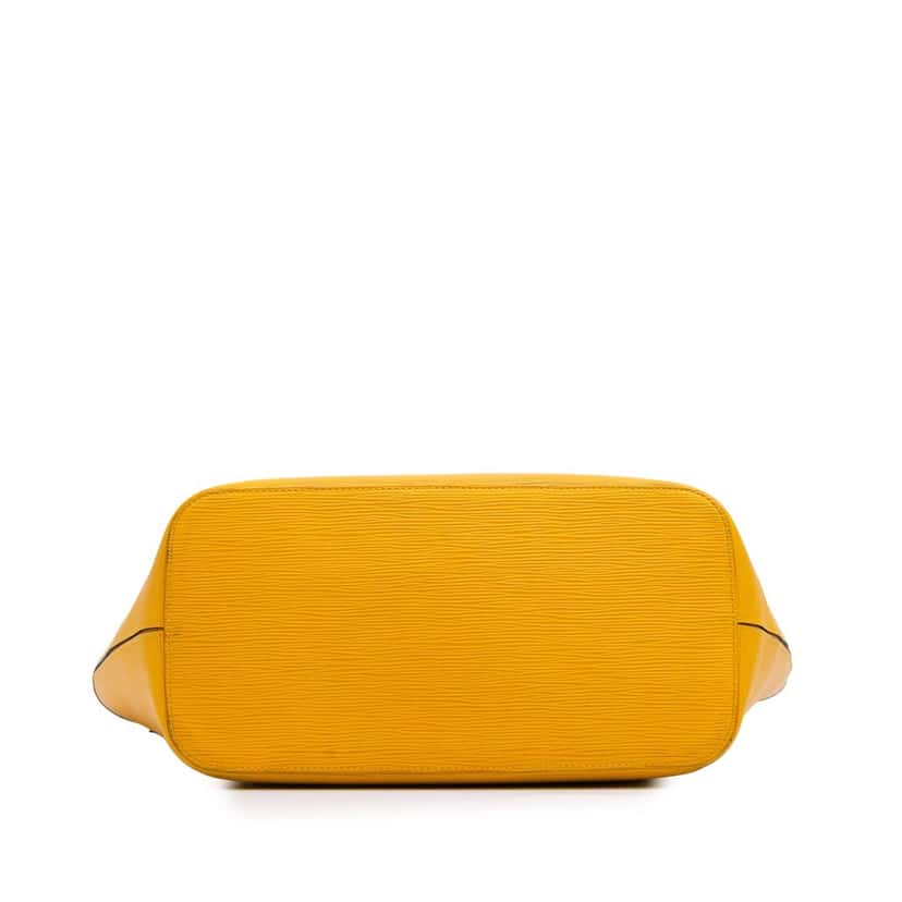 Louis Vuitton Epi Neverfull MM Yellow Leather Good condition - Inside View