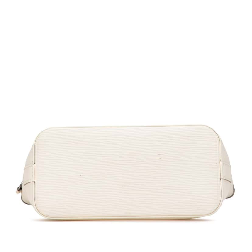Louis Vuitton Epi Lockit Vertical White Leather Good condition - Inside View