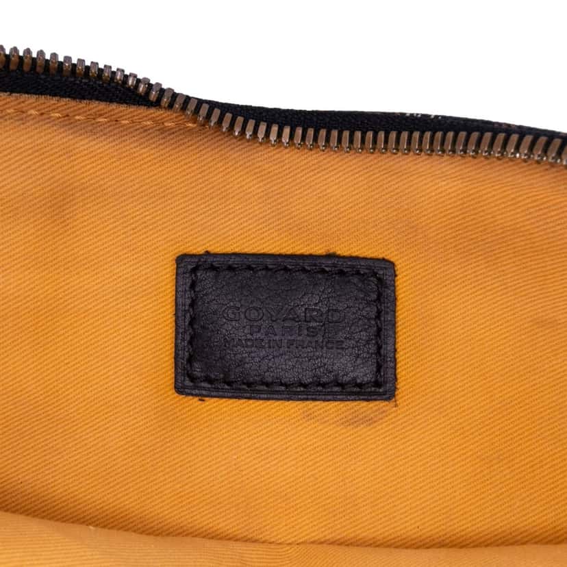 Goyard Goyardine Senat MM Black Canvas Good condition - Box View