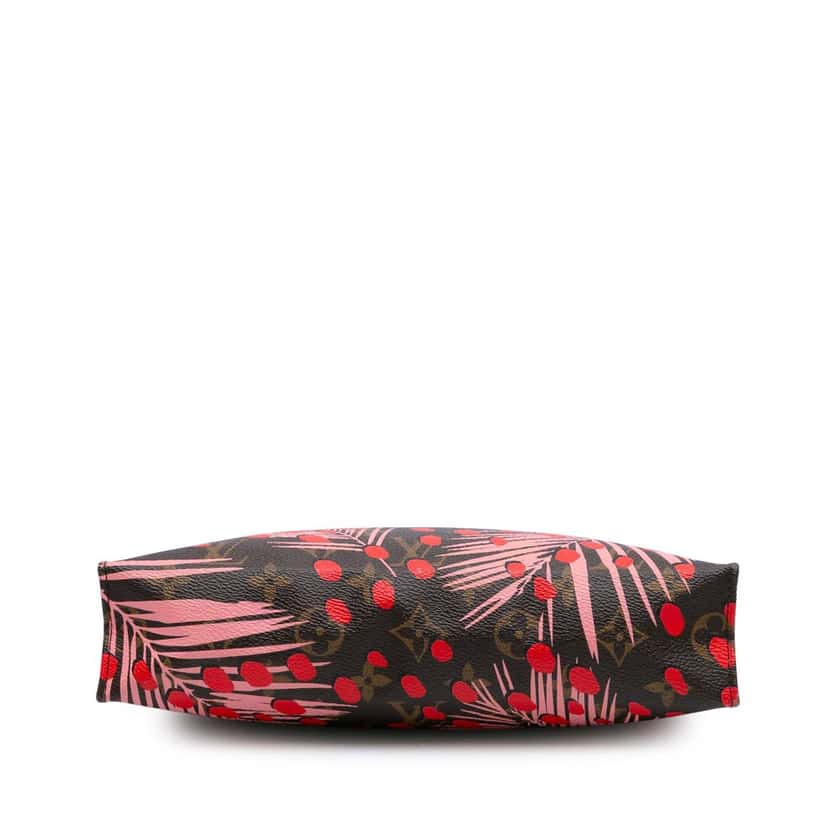 Louis Vuitton Monogram Jungle Dots Toiletry Pouch 26 Brown Canvas Good condition - Inside View