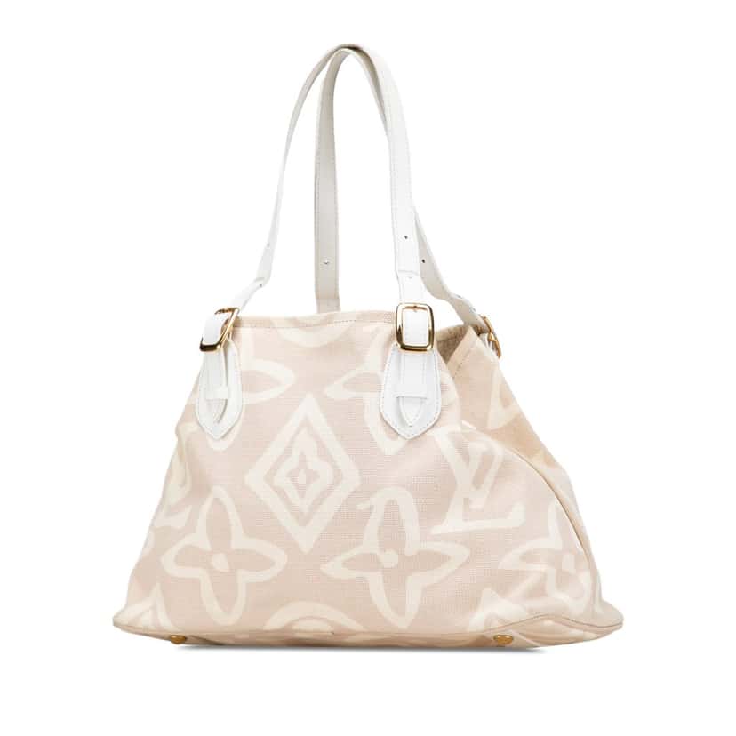 Louis Vuitton Monogram Tahitienne Cabas PM Brown Canvas Good condition - Back View