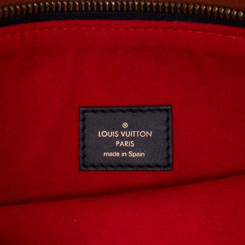 Louis Vuitton Monogram Pochette Tuileries Brown Canvas Good condition - Box View