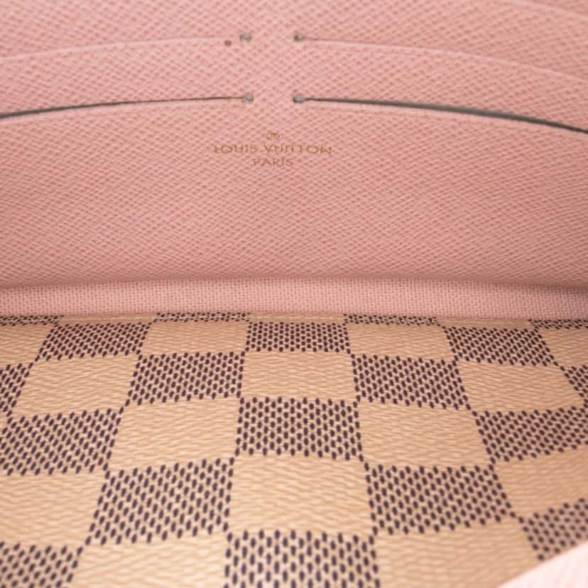 Louis Vuitton Damier Azur Pochette Felicie White Canvas Good condition - Model View