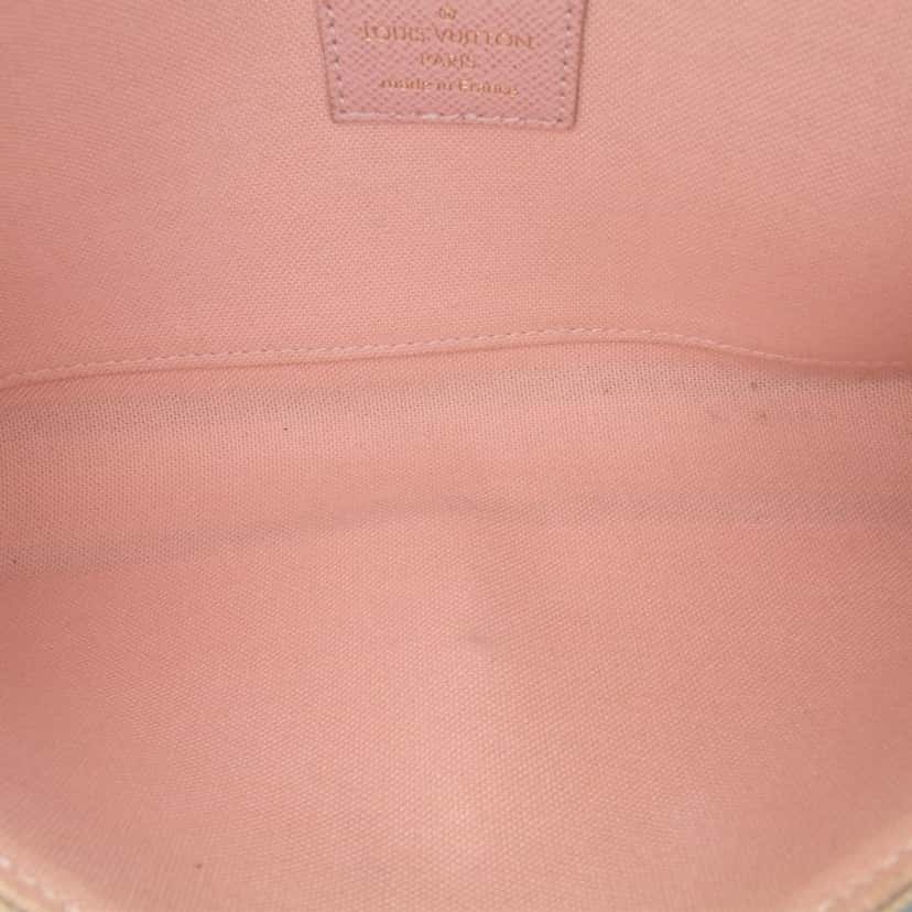 Louis Vuitton Damier Azur Pochette Felicie White Canvas Good condition - Box View