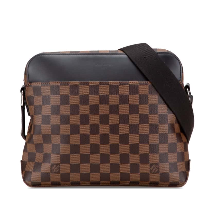 Louis Vuitton Damier Ebene Jake PM Brown Canvas Very good condition - Front View