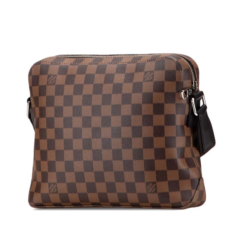 Louis Vuitton Damier Ebene Jake PM Brown Canvas Very good condition - Back View