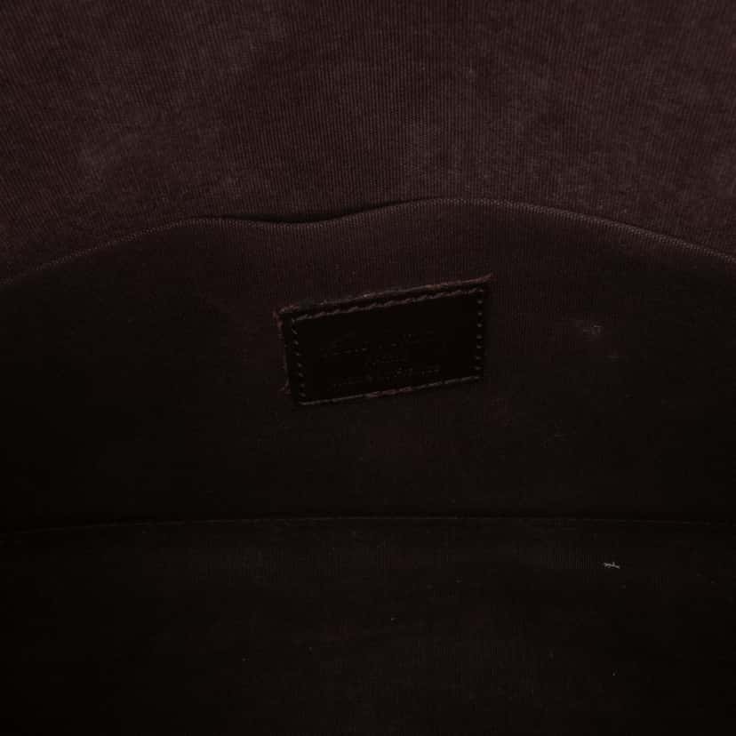 Louis Vuitton Monogram Vernis Pochette Felicie Purple Leather Good condition - Model View