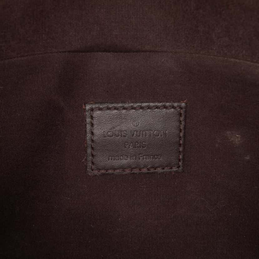 Louis Vuitton Monogram Vernis Pochette Felicie Purple Leather Good condition - Box View