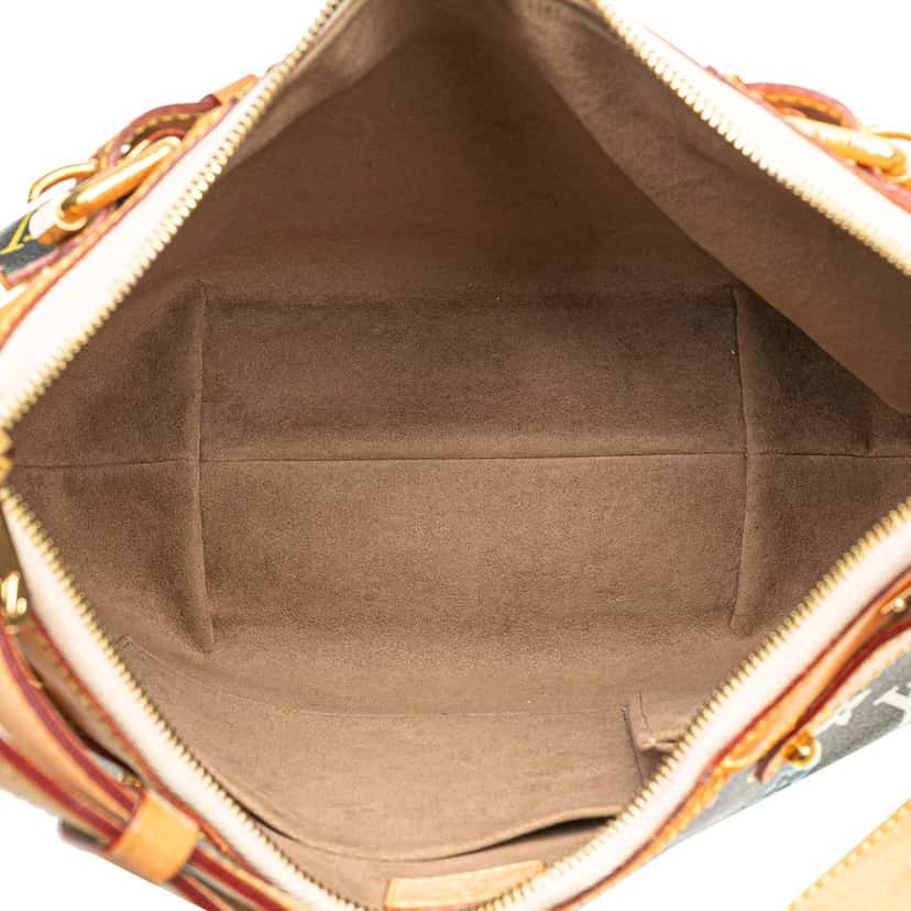 Louis Vuitton Monogram Multicolore Greta Black Canvas Good condition - Model View