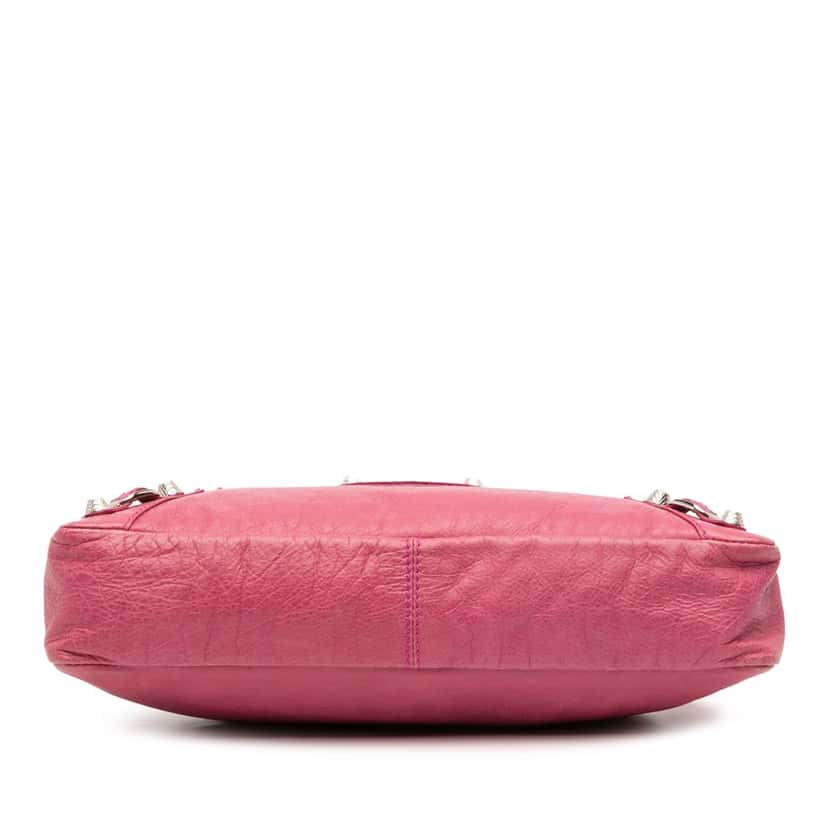 Balenciaga Lambskin Motocross Giant 12 First Satchel Pink Leather Good condition - Inside View