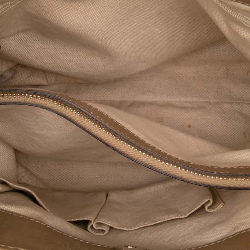 Gucci GG Canvas Sukey Tote Brown Canvas Fair condition - Model View
