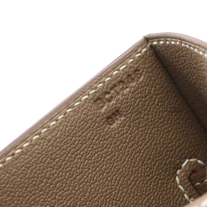 Hermès Togo Kelly Depeches 36 Brown Leather Good condition - Box View